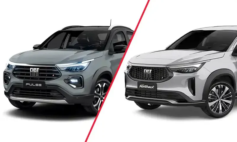 Comparativo entre os dois SUVs da Fiat: o Pulse e o Fastback